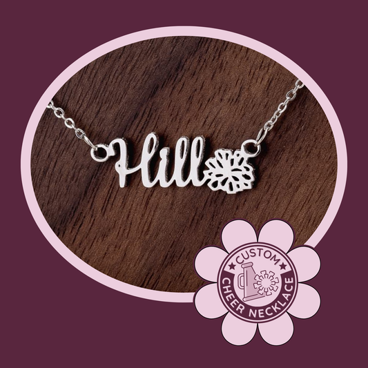 📣 Stand out with a Personalized Girls Cheer Necklace 🌟