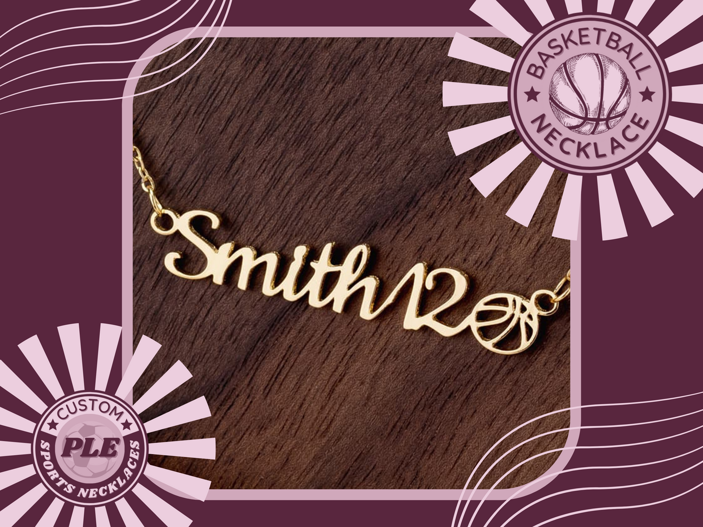 🏀 Elevate Your Style with a Personalized Girls Basketball Necklace! 🌟